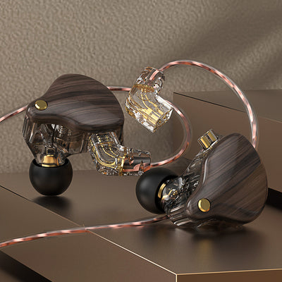 Sports Music Earphones With Microphone Cable