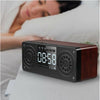 Wooden Clock Bluetooth Speaker Retro Subwoofer