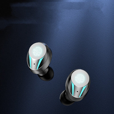 Outdoor Small Steel Cannon Wireless Dual Ear Bluetooth Earphones