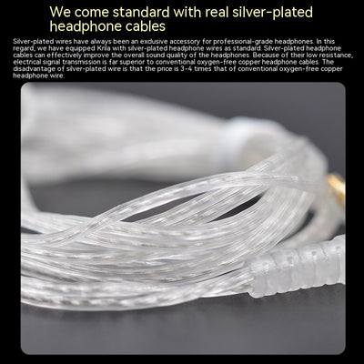Adjustable Voice Coil Iron In Ear Wired Earphones