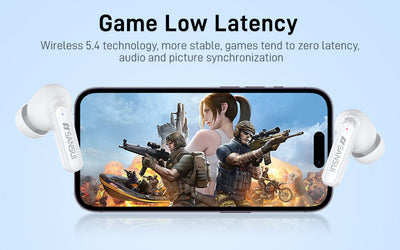 Sansui W9 TWS Binaural HD Call Noise Reduction CE FCC Rohs Fone De Ouvido Hi-Fi Sound Gaming Wireless Bluetooth Earphone Earbuds
