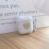 Earphone Sleeves 3 Generation Bluetooth Earbuds Case Applicable To Tpu Transparent Soft Shell Graffiti Love Heart