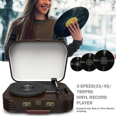 Record Player A3, Turntable, Record Player With 2 Stereo Speakers--Selling On Temu Is Prohibited