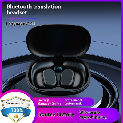Two Ear Noise Reduction Wireless Bluetooth Translation Earphones